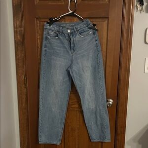 American Eagle Outfitters Women's Classic Blue Straight Leg Jeans